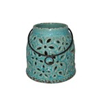 Jeco 6 InchH ceramic candle holders