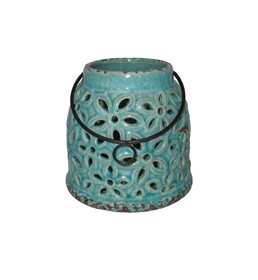 Jeco 6 InchH ceramic candle holders
