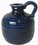 Jeco HD-HADJ010 7.5 Inch Blue Vase with Handle