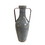 Jeco HD-HADJ046B Medium Blue Vase with Metal Handle