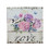 Jeco HD-WA079 Love Flowers Plaque