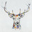 Jeco HD-WD040 32 x 32 Color Deer Collection I Oil Painting Wall Decor