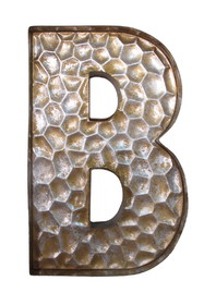 Jeco Honeycomb Patterned Letter B