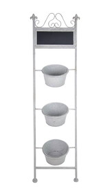 Jeco ODPS009 Lafare Multi-tiered Metal Plant Stand