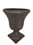 Jeco ODUP-003S 21.25 Inch Urn Planter in Brown (2pc/Case)