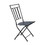 Jeco OF-BC003 Aegeus Mosaic Fold Chair-Black