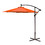 Jeco OF-UB115 Orange 10FT Offset Solar Umbrella