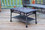 Jeco W00202-ST Espresso Wicker Patio Furniture Coffee Table