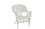 Jeco W00206-C_4 White Wicker Chair - Set of 4