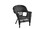 Jeco W00201 Espresso Wicker Chair
