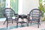 Jeco W00208_2-CES 3pc/Case Santa Maria Espresso Wicker Chair Set Without Cushion