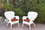 Set of 2 with Brick Red Cushions