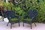 Jeco W00214-C_2-FS034 Set of 2 Windsor Black Resin Wicker Chair with Hunter Green Cushion