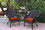 Set of 2 with Brick Red Cushions