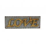 Jeco Love Wood Haning Plaque