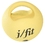 j/fit 20-0030 Handle Medicine Ball - 6.6lb, Yellow