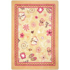 Joy Carpets 1653 Hearts & Flowers Rug