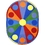 Joy Carpets 1676 Color Wheel Rug