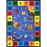 Joy Carpets 1677 Space Alphabet Rug