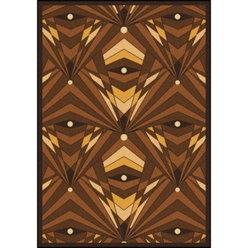 Joy Carpets 1756 Deco Strobe Rug