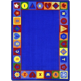 Joy Carpets 1871 Seasons & Shapes Alphabet Rug