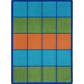Joy Carpets 2053 Squares to Spare&#153;