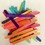 Muka 500ct Craft Sticks 4.5 Inch Length Sticks Colored Natural Wooden Popsicle Sticks Bulk for School Supplies, DIY Art and Craft, Family Gaming