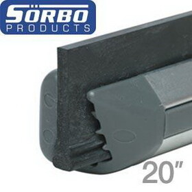 Sorbo 1289 Channel Cobra 40° w/ Plugs 20in