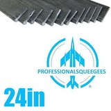 Professional Squegees Rubber Professionalsqueegees 24in(12 Pack)SFT