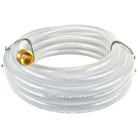 Pro tools Hose 1/2in 25ft Clear Braided