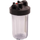 J.Racenstein 20040 Filter Housing for 4.5x10 Filters with Clear Sump