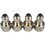 Pro tools NPT-1/4HU-1520-Brass ProTool 20 Nozzle Brass 15 Degree 1520 1/4 npt Softwash
