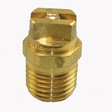 Pro tools NPT-1/4HU-1550-Brass 50 Nozzle Brass 15 Degree 1550 1/4 npt Softwash