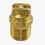 Pro tools NPT-1/4HU-1550-Brass 50 Nozzle Brass 15 Degree 1550 1/4 npt Softwash