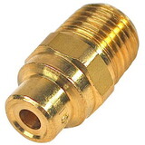 Pro tools NPT-1/4HU-0050-BRASS ProTool 50 Nozzle Tip Brass 0 Degree 0050 1/4 npt Softwash