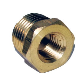 Pro tools 110A-EB Bushing Hex 3/4in X 1/4in Brass