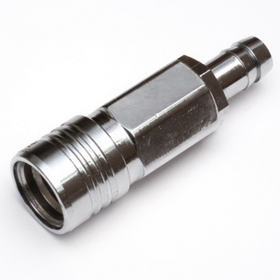 Gardiner Pole Systems QRM-SO-COUPLING-1 QRM-SO-COUPLING-1 QC Coupling with Shutoff to 1/2in Barb