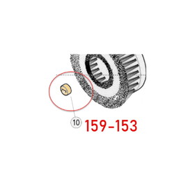 Pro tools HSRN-10 Plastic Nut for Rotary Brush