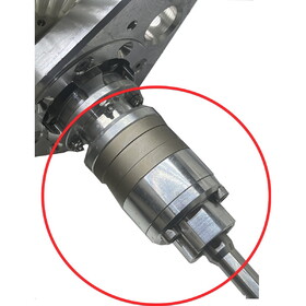 Pro tools M6300000138 Gear Reduction Drive Shaft for 32in and 39in Rotary Brush