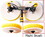 Pro tools Brush Brush Right Yellow (1) for 25in Kit