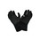 J.Racenstein 823BK-XLARGE Gloves Kenai fleece neo w/curve (XL)