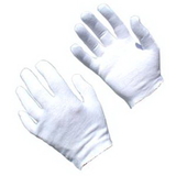 J.Racenstein 80-1330-C2 Gloves White Cotton Inspection (12 Pack)