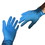 J.Racenstein Gloves Nitrile 50pair 100ct Medium Blue