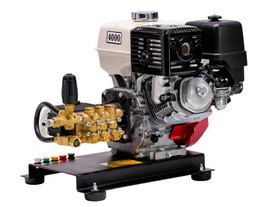 PressurePro S/E4040HGE-20 4.0g 4000psi Electric Start GP Pump Skid Pressure Washer