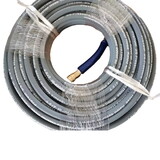 Pro tools 1wire 3/8in-150ft Hose PW 150ft 4000psi Gray with Quick Connects