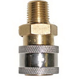 Pro tools 8.750-696.0 Coupler Brass QC 1/4in MPT