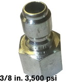 J.Racenstein 8.709-490.0 Plug 3/8 MPT Steel 3500 psi Hansen