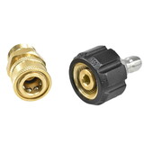 Pro tools M22-15MM - 1/4in M22 15MM Hose Quick Connector Kit with 1/4 Quick Connects