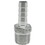 Pro tools NPT1/2 - 10mm Barb Hose Barb SS 1/2in MPT to 3/8in Barb 10mm