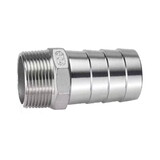 Pro tools NPT3/4in -25mm Barb Hose Barb SS 3/4in MPT to 1in Barb 25mm